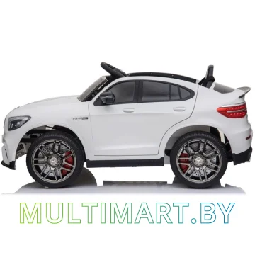 Электромобиль ToyLand Mercedes-Benz GLC 63S Coupe (белый) картинка 2